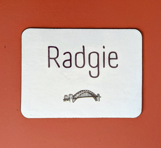Geordie Radgie Fridge Magnet