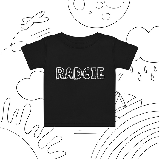 Geordie Genes Radgie Baby Tee (Black)